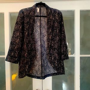 Lush xs fitted blazer with pockets